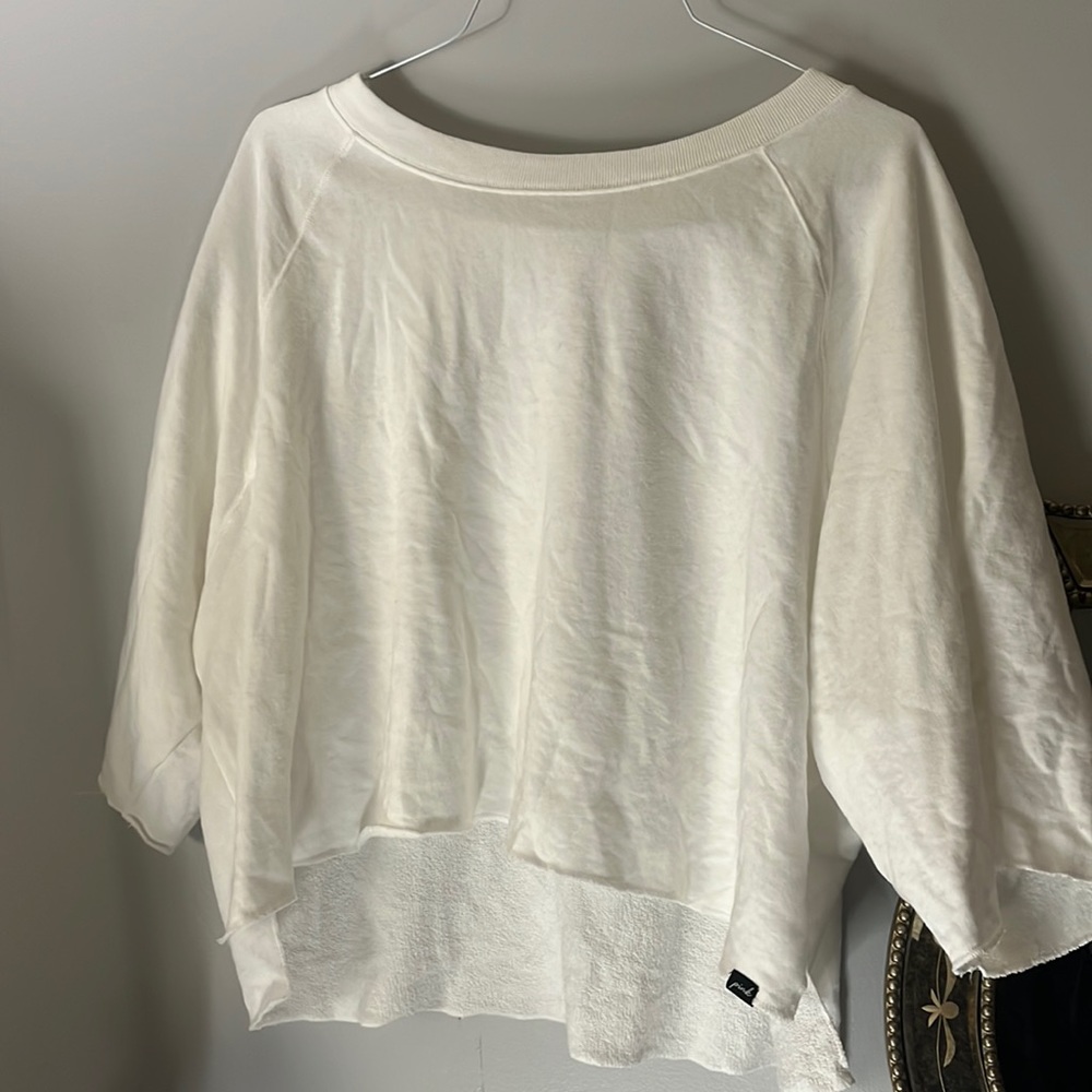 White PINK shirt